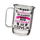 Caneca Alumínio Personalizada Coleção Frases Vários Modelos