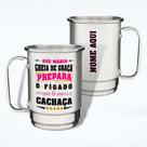 Caneca Alumínio Personalizada Coleção Frases Vários Modelos