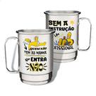 Caneca Alumínio Personalizada Coleção Frases Vários Modelos