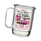 Caneca Alumínio Personalizada Coleção Frases Vários Modelos