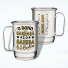 Caneca Alumínio Personalizada Coleção Frases Vários Modelos