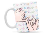 Caneca Amigas Sempre Divertida Porcelana Xícara 325ml + Caixa Presente