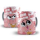 Caneca Anais Gumball Desenho Com Café Sem Café Personalizada