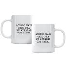 Caneca Atrasar Com Calma Studio Geek