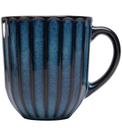 Caneca avulsa 420ml De Cerâmica Scallop Azul Caneca avulsa 420ml De Cerâmica Scallop Azul