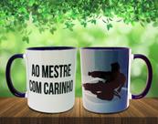 Caneca Azul Escuro Arte Marcial Taekwondo