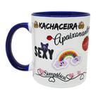 Caneca Azul Escuro Personalizado Personalidade da Pessoa