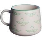Caneca Baby Yoda Cerâmica Com Estampa Ba Relevo 500ML Star Wars Mandaloriano Disney - Zona Criativa
