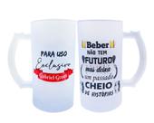 Caneca Beber Não Tem Futuro Mas Deixa Passado Cheio História