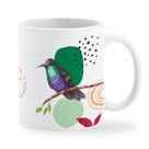 Caneca Beija-flor - Café Fazenda Floresta - Coleção Pássaros - 325ml