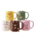 Caneca Bichinhos Divertido 3D 360ml Infantil Resistente CLA1