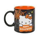 Caneca Bioworld Halloween Hello Kitty Ceramic 473ml