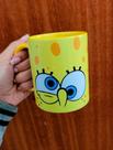 caneca bob esponja com boca