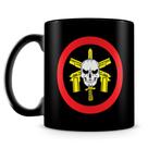 Caneca BOPE Personalizada 100% Preta em Porcelana Caneca BOPE Personalizada 100% Preta em Porcelana