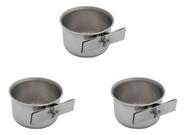 Caneca Borboleta Para Pássaros De Alumínio Pequena Kit C/ 3 unid P Caneca Borboleta Para Pássaros De Alumínio Pequena Kit C/ 3 unid P