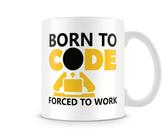 Caneca Born To Code Caneca Born To Code