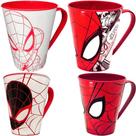 Caneca BPA FREE do Homem-Aranha 360ml - Modelos Sortidas Caneca BPA FREE do Homem-Aranha 360ml - Modelos Sortidas