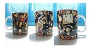 Caneca Branca De Bandas Rock Pop Michael Jackson Billie Jean