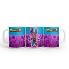 Caneca Branca Dragon Ball Bills Cerâmica 325 Ml