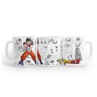 Caneca Branca Dragon Ball Mangá Gohan Kamehameha Cerâmica 325 Ml Caneca Branca Dragon Ball Mangá Gohan Kamehameha Cerâmica 325 Ml
