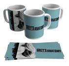 Caneca Branca Greys Anatomy Meredith Series Medicina Medicos
