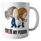 Caneca Branca Greys Anatomy Youre My Person Series