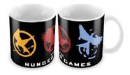 Caneca Branca Jogos Vorazes Logo Filmes Desenhos Series