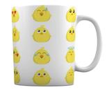 Caneca Branca Lembrancinha Emoji Pintinho Caneca Branca Lembrancinha Emoji Pintinho