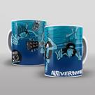 Caneca Branca Nirvana Nevermind 2