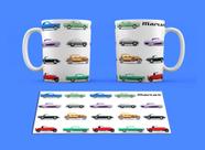 Caneca Branca Personalizada Amante de Carros Clássicos