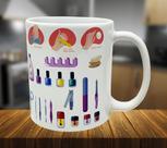 Caneca Branca Personalizada Clínica Estética Manicure