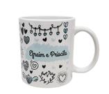 Caneca Branca Personalizada para Padrinho Batizado (Igreja)