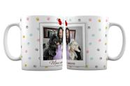 Caneca Branca Personalizada Patinhas de Cachorro com Foto Caneca Branca Personalizada Patinhas de Cachorro com Foto