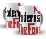 Caneca Branca Poderos Chefona Mãe Mulher Esposa Amiga Frases