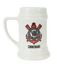 Caneca Branca Porcelana 500ml Corinthians Escudo Oficial do Timão