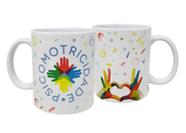Caneca Branca Psicomotricidade Atividades Psicomotoras