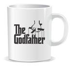 Caneca Branca The Godfather Poderoso Chefão Humor Paizão