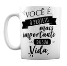Caneca Branca Você É o Projeto Mais Importante da Sua Vida