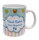 Caneca Branca Vovô Personalizado - Estou Chegando! Caneca Branca Vovô Personalizado - Estou Chegando!