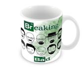 Caneca Breaking Bad Faces Caneca Breaking Bad Faces