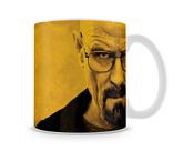 Caneca Breaking Bad Walter White Yellow Caneca Breaking Bad Walter White Yellow