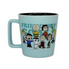 Caneca buck peanuts friendship goals snoopy 400ml