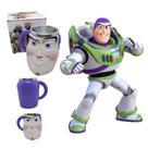 Caneca Buzz Lightyear 3d Resina E Aço Inox Oficial Toy Story