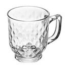 Caneca Cafe, Cha Chocolate Quente Diamond 200ml Vidro - Lyor
