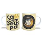 Caneca Café Com Deus Pai