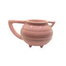 Caneca Caldeirão de Cerâmica Pintada à Mão