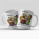 Caneca calma, vamos achar uma saída caverna do dragão