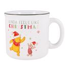Caneca Camper de cerâmica Silver Buffalo Disney Winnie The Pooh Caneca Camper de cerâmica Silver Buffalo Disney Winnie The Pooh