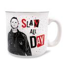 Caneca Camper de cerâmica Silver Buffalo Halloween II Slay 600ml