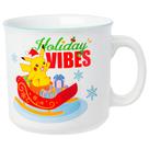 Caneca Camper de cerâmica Silver Buffalo Pokémon Holiday Vibes 600ml